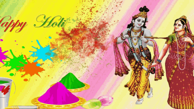 Happy Holi Festival GIF - Happy Holi Festival Celebration - Discover &  Share GIFs