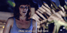 Jurassic World Claire Dearing GIF - Jurassic World Claire Dearing Okay So You Just Wait Here GIFs