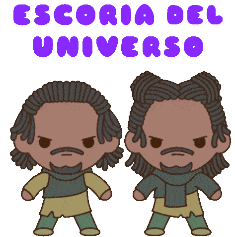 Escoria Del Universo Scum Of The Universe Sticker - Escoria Del Universo Scum Of The Universe Villains Stickers