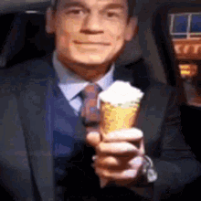John Cena Ice Cream GIF - John Cena Ice Cream GIFs