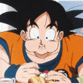 Goku Goku Eating GIF - Goku Goku Eating Goku Base GIFs
