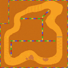 Snes Choco Island 1 Map GIF - Snes Choco Island 1 Map Mario Kart GIFs