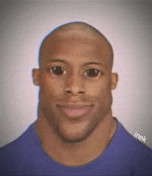 a close up of a man 's face with the word iner on the bottom left