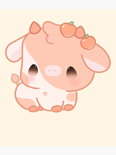Pink Cow GIF - Pink cow - Discover & Share GIFs