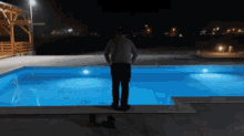 Cshr Denis Matija GIF - Cshr Denis Matija Pool Jump GIFs