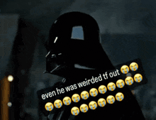 Darth Vader Hayden Christensen GIF - Darth Vader Hayden Christensen Even He Was Weirded Tf Out GIFs