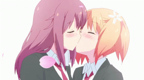 Cute Kiss GIF  Cute Kiss Anime  Discover  Share GIFs