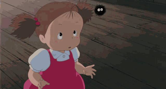 Studio Ghibli My Neighbor Totoro Mei Gif Studio Ghibli My Neighbor Totoro Mei Soot Balls Discover Share Gifs