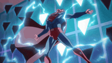Getting Electrocuted Superman GIF - Getting Electrocuted Superman Jack Quaid GIFs