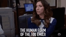 the human form of the100emoji cool awesome dope gina linetti