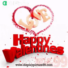 Happy Valentines Gifkaro GIF - Happy Valentines Gifkaro Happy Hearts Day GIFs