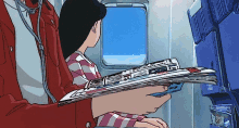 Train Newspaper GIF - Train Newspaper Anime GIFs