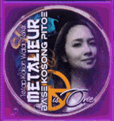 a picture of a woman in a circle with the words metalieur base kosong pitoe is one