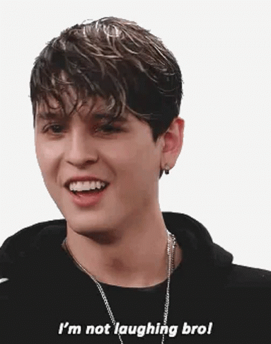 Cnco Christopher Vélez GIF - Cnco Christopher Vélez Im Not Laughing -  Discover & Share GIFs