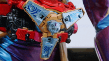 a close up of a toy that looks like a jet