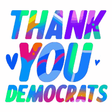 thank you thank you democrats democrats democratic you are the best
