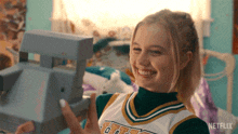 taking photo stephanie conway angourie rice senior year taking picture