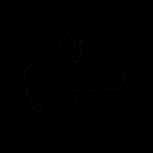 a neon sign of a wolf with red eyes
