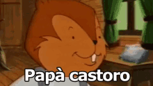 Papà Castoro Cartone Animato Storie GIF - Papa Beavers Storytime Cartoons Stories GIFs