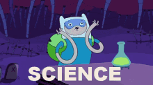tv cartoon network adventure time finn science