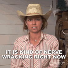 This Is Kind Of Nerve Wracking Right Now J Storme Jannise GIF - This Is Kind Of Nerve Wracking Right Now J Storme Jannise Ultimate Cowboy Showdown GIFs