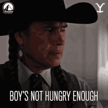 Boys Not Hungry Enough Mo Brings Plenty GIF - Boys Not Hungry Enough Mo Brings Plenty Yellowstone GIFs