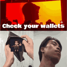 Bobu Check Your Wallet GIF - Bobu Check Your Wallet Azuki GIFs