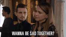 Wanna Be Sad Together? GIF - Younger Tv Younger Tv Land GIFs