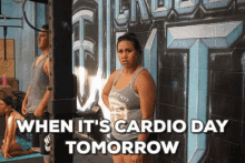When Its Cardio Day Tomorrow Ugh GIF - When Its Cardio Day Tomorrow Ugh No GIFs