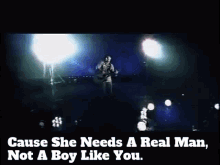 Aaron Pritchett Cause She Needs A Real Man GIF
