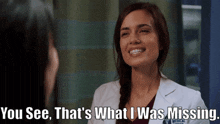 Chicago Med Natalie Manning GIF - Chicago Med Natalie Manning You See Thats What I Was Missing GIFs