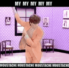 Moustache Sparks GIF - Moustache Sparks One Hundred Hairs GIFs