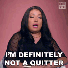 Im Definitely Not A Quitter The Encore GIF - Im Definitely Not A Quitter The Encore I Dont Give Up GIFs