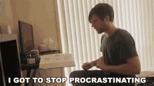 I Got To Stop Procrastinating The Roundabout Crew GIF - I Got To Stop Procrastinating The Roundabout Crew Shit University Students Say GIFs