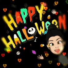 Happy Halloween Halloween GIF - Happy Halloween Halloween Crossed Eyes GIFs