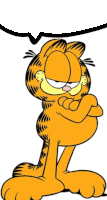 Garfield Garfield Speech Bubble Sticker