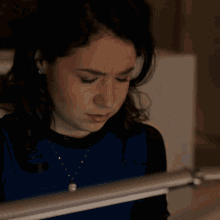 Thinking Marissa Gold GIF - Thinking Marissa Gold The Good Fight GIFs
