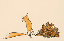 Fox Fall GIF