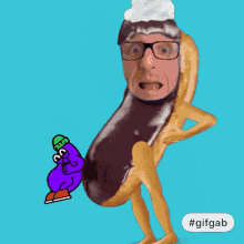 Eggplant Hump GIF