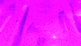 a teletubbies character is floating in the air with a purple background