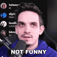 Not Funny Nik Nocturnal GIF - Not Funny Nik Nocturnal This Is Not Amusing GIFs