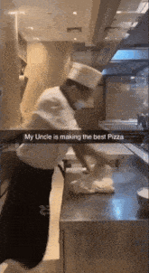 My Uncle Is Making The Best Pizza GIF