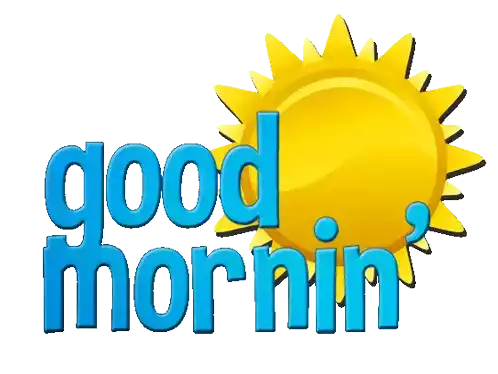 Good Morning Sun Sticker - Good Morning Sun Good Day Stickers