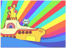 axolittles submarine rainbow nft cat