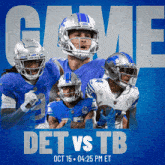 Tampa Bay Buccaneers Vs. Detroit Lions Pre Game GIF - Nfl National Football League Football League GIFs