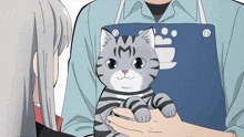 Anime Cat Wave Too Cute Crisis GIF - Anime Cat Wave Too Cute Crisis GIFs