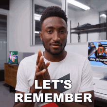 Lets Remember Marques Brownlee GIF - Lets Remember Marques Brownlee Let Us Recall GIFs