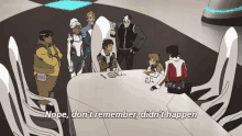 Voltron Nope GIF - Voltron Nope Dont Remember GIFs
