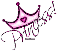 pink princess crown sparkle
