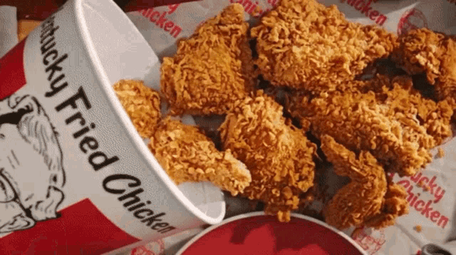 Kfc Fried Chicken GIF - Kfc Fried Chicken Kentucky Fried Chicken - Discover  & Share GIFs